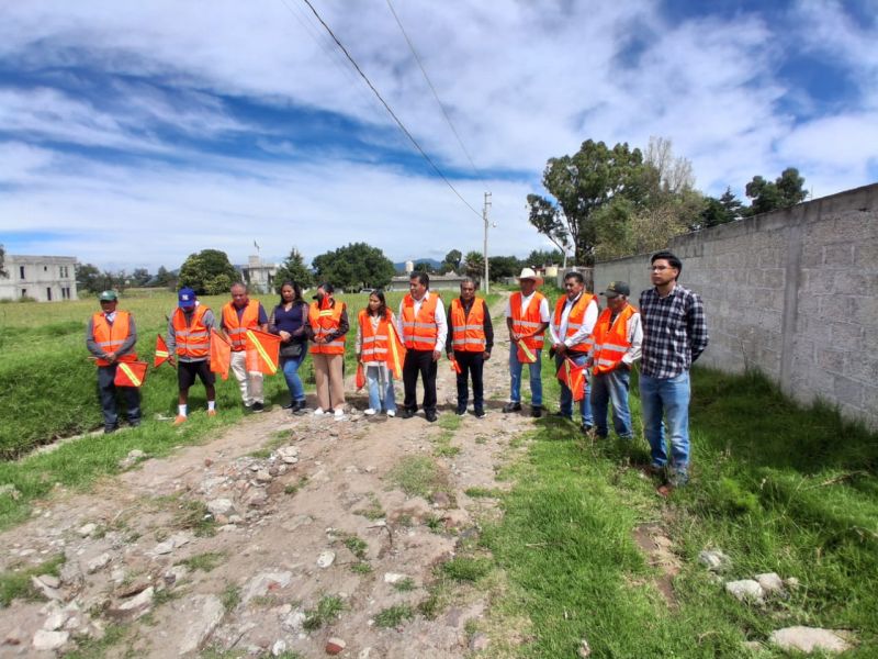 El H. Ayuntamiento de Xaloztoc da inicio a tres importantes obras en las distintas comunidades.