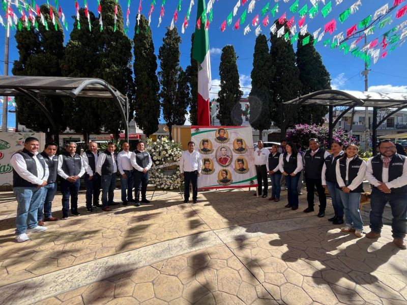 En Xaloztoc honramos el 178 Aniversario de la Gesta Heroica de los Niños Héroes de Chapultepec